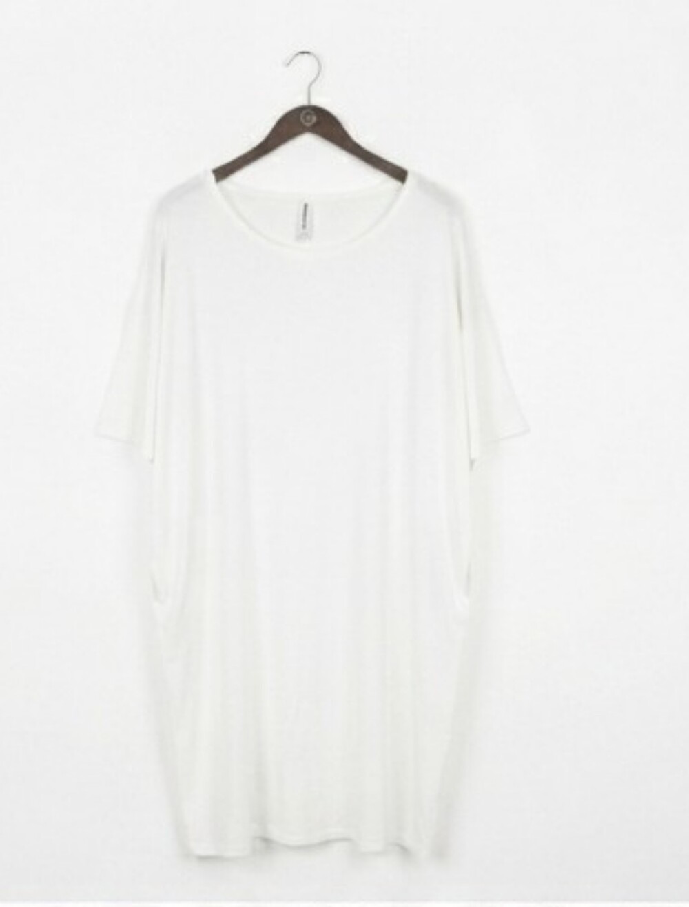 Zenana Premium Women's Cream Short Sleeve Tee